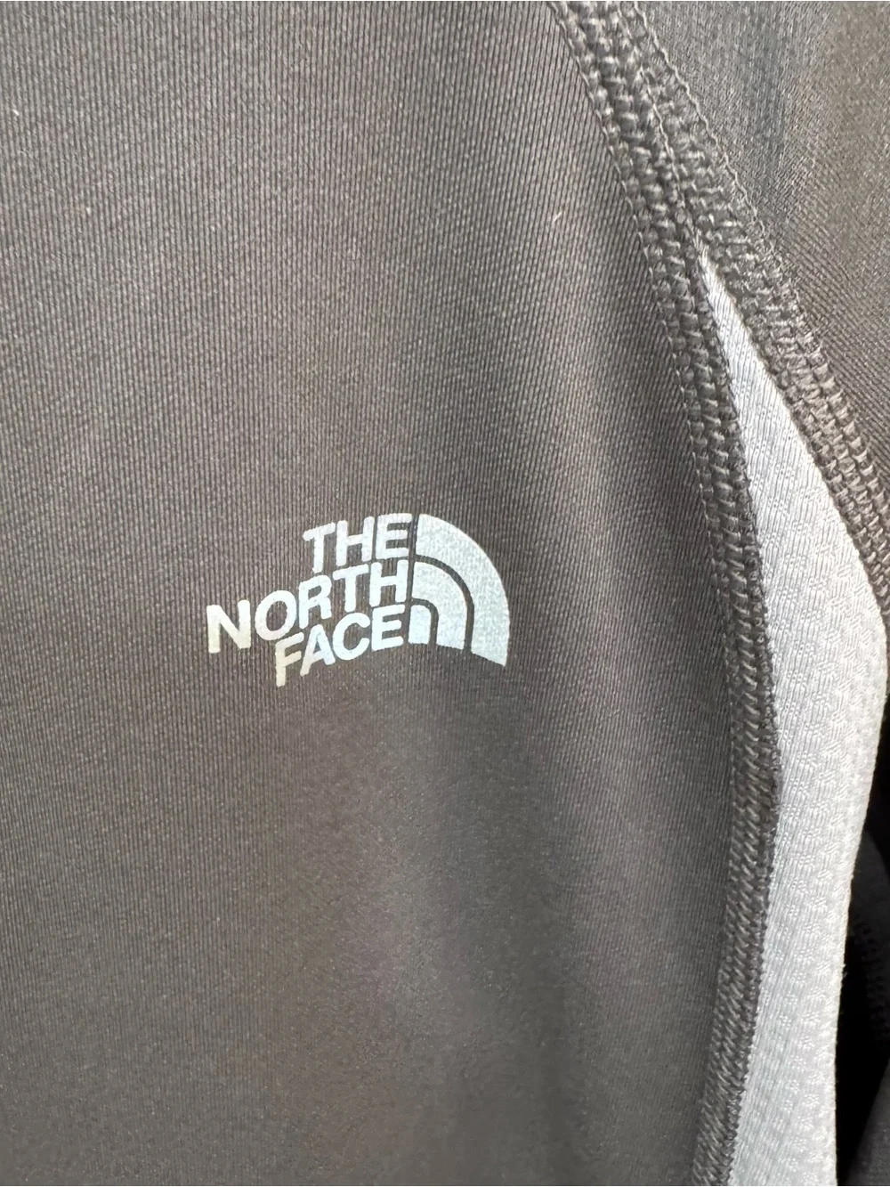 The North Face Pullover Mens L Gray Colorblock 1/4 Zip Flight Series Valor Vick